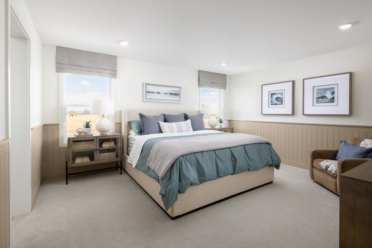 Plan 2172 Modeled - Primary bedroom