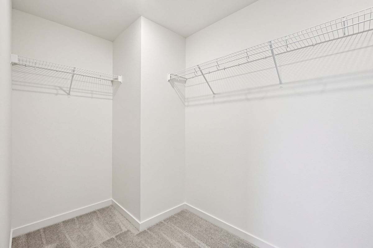 Primary walk-in closet