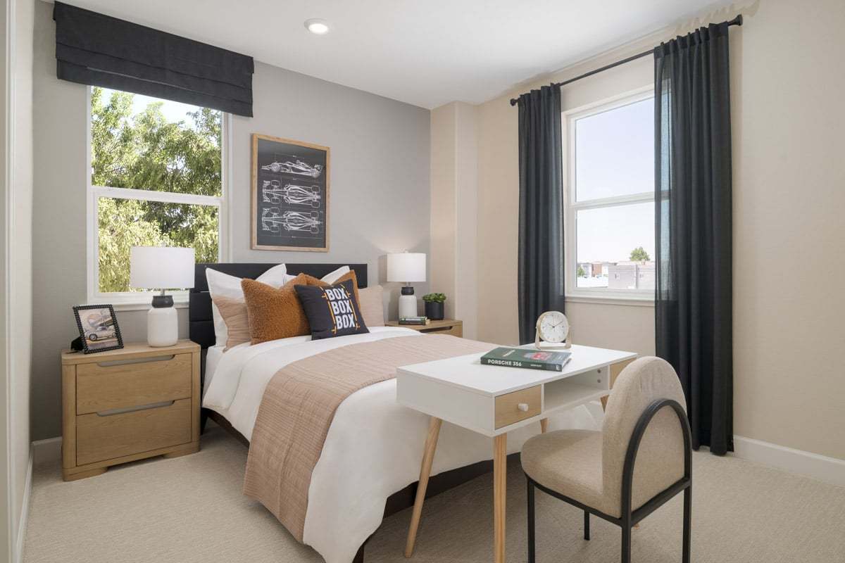 Plan 1657 Modeled - Bedroom 2