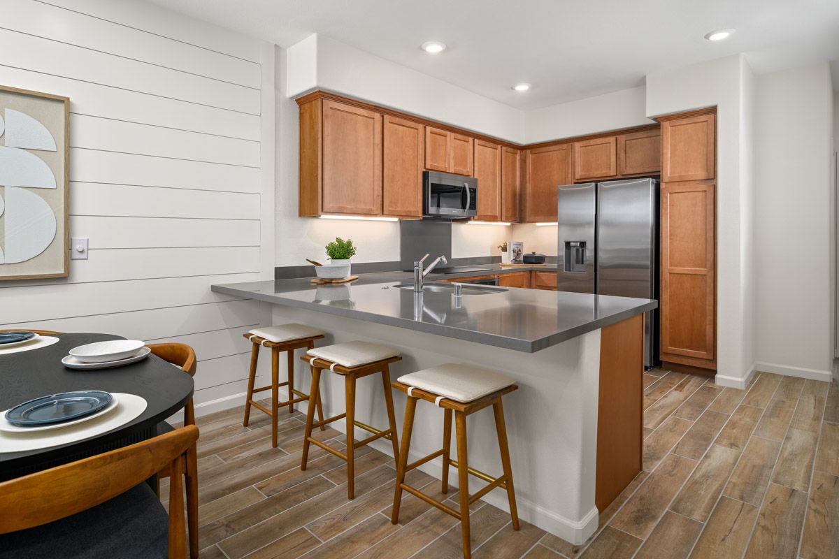 Plan 1394 Modeled - Kitchen