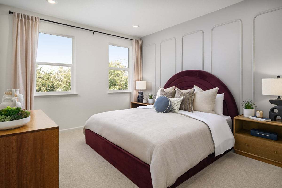 Plan 1394 Modeled - Primary bedroom