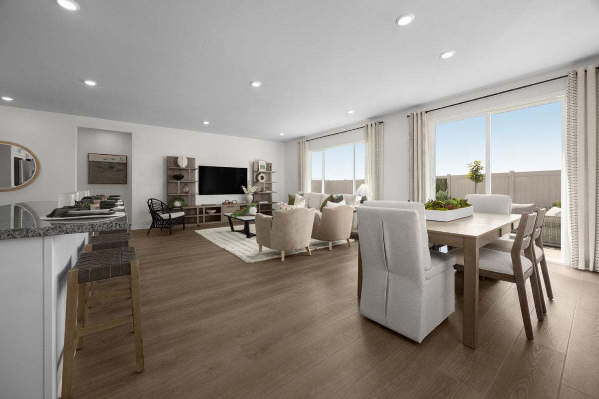 Plan 1742 Modeled - Great room