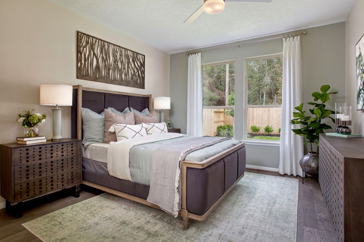 Plan 1477  - Primary bedroom