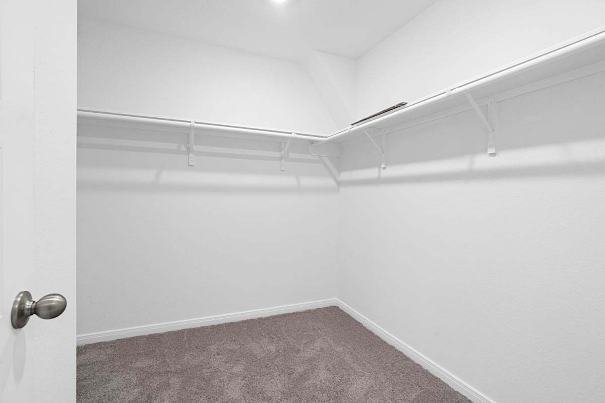 Primary walk-in closet