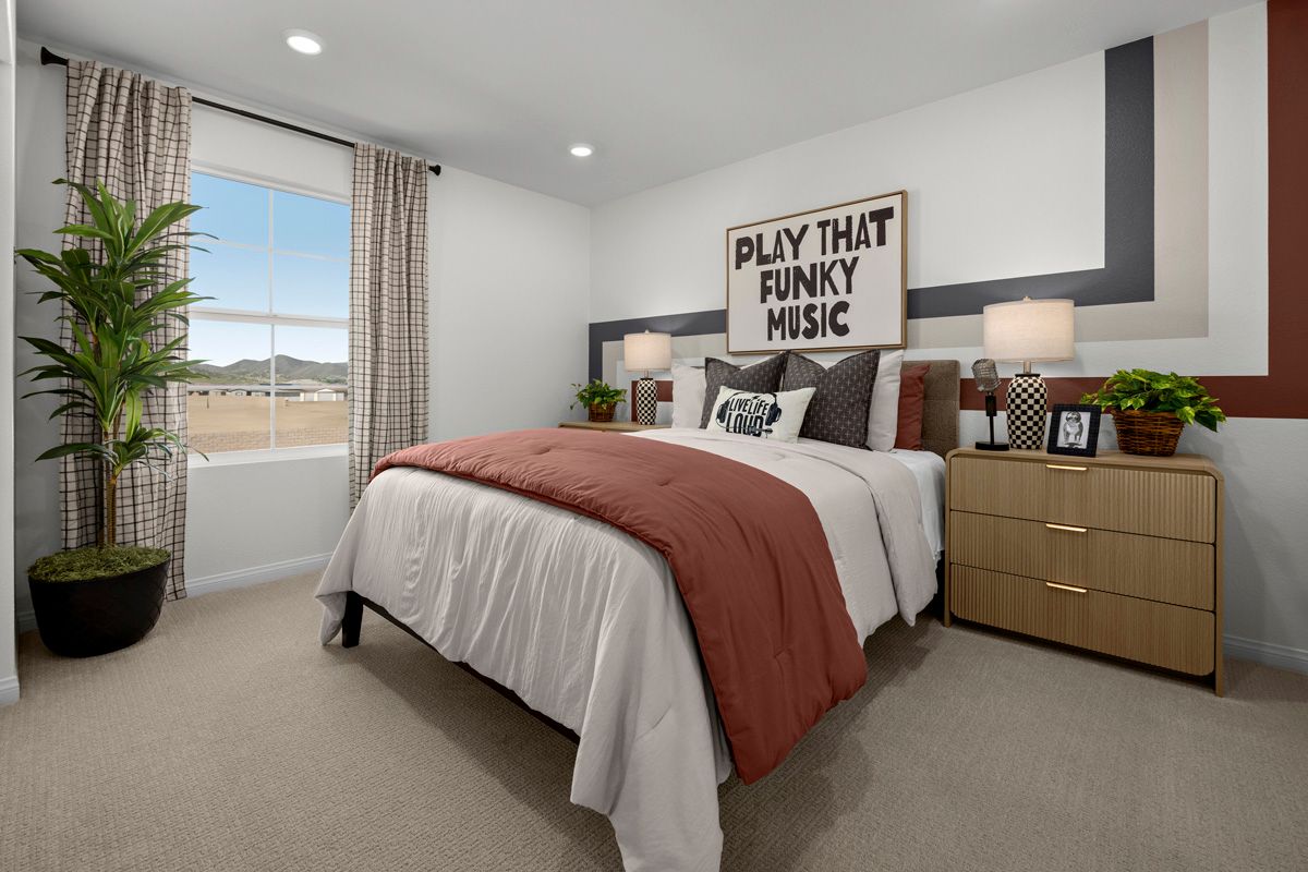 Plan 2076 Modeled - Bedroom 3