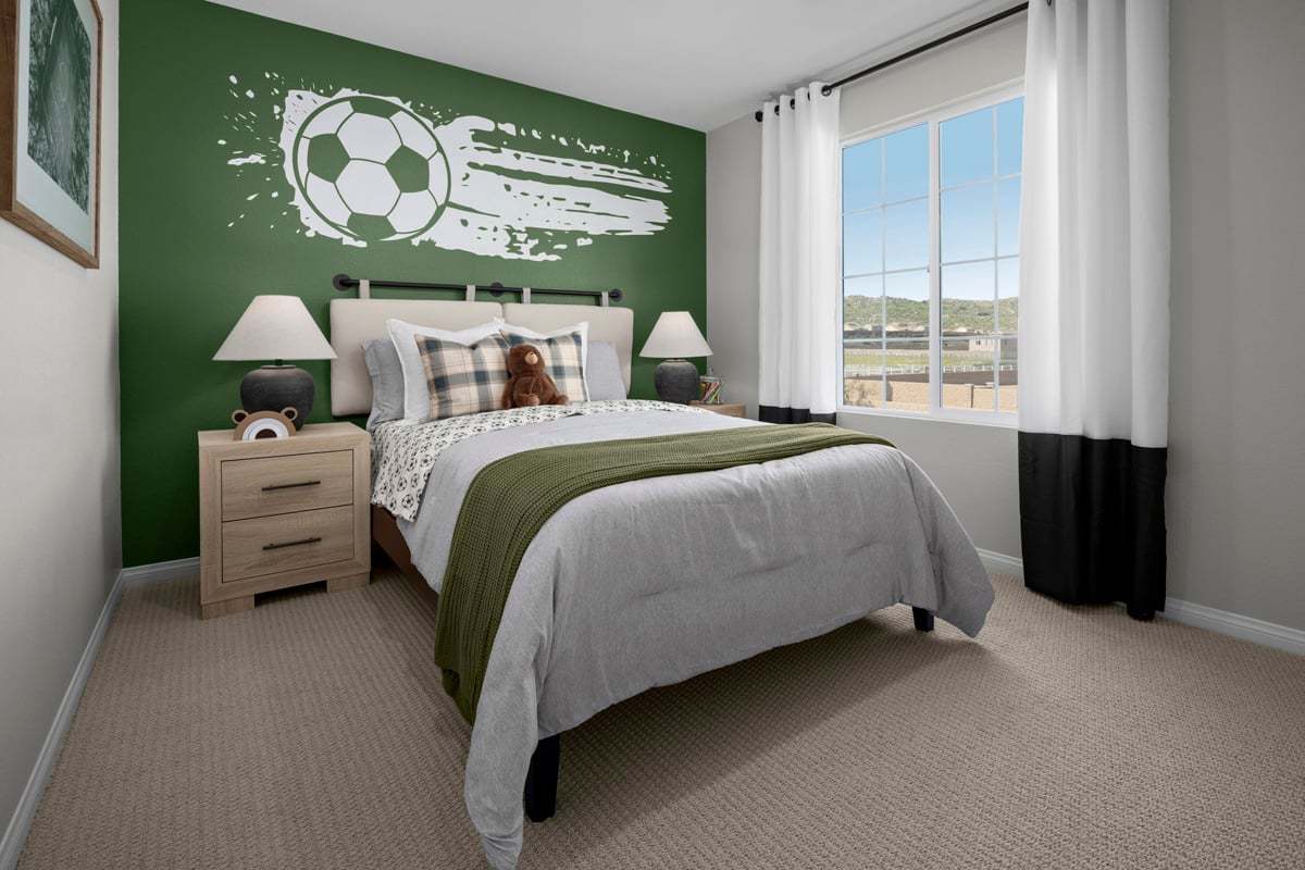 Plan 2167 Modeled - Bedroom 3