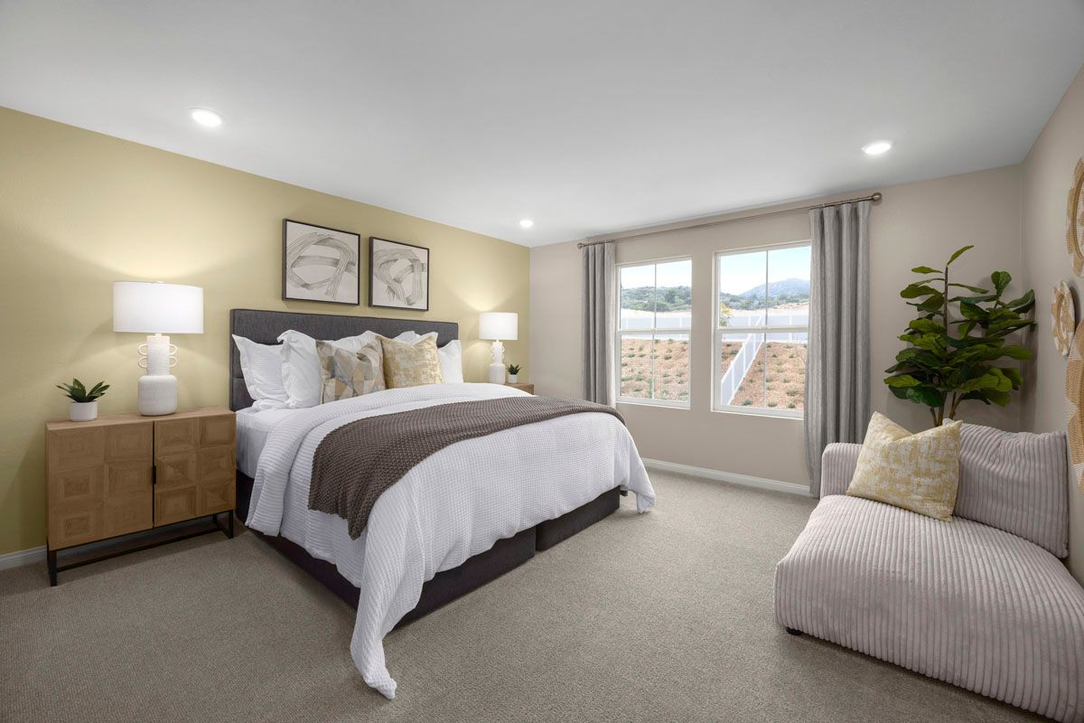 Plan 2283 Modeled - Primary bedroom