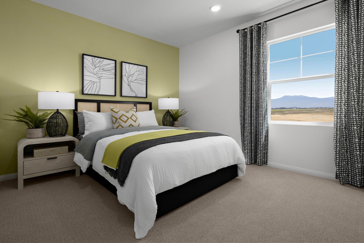 Plan 1510 Modeled - Bedroom 2