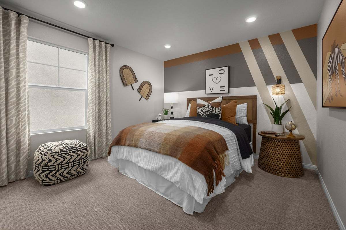 Plan 1663 Modeled - Bedroom 2