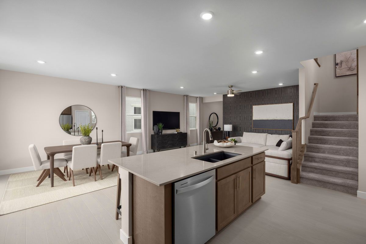 Plan 2124 Modeled - Great room