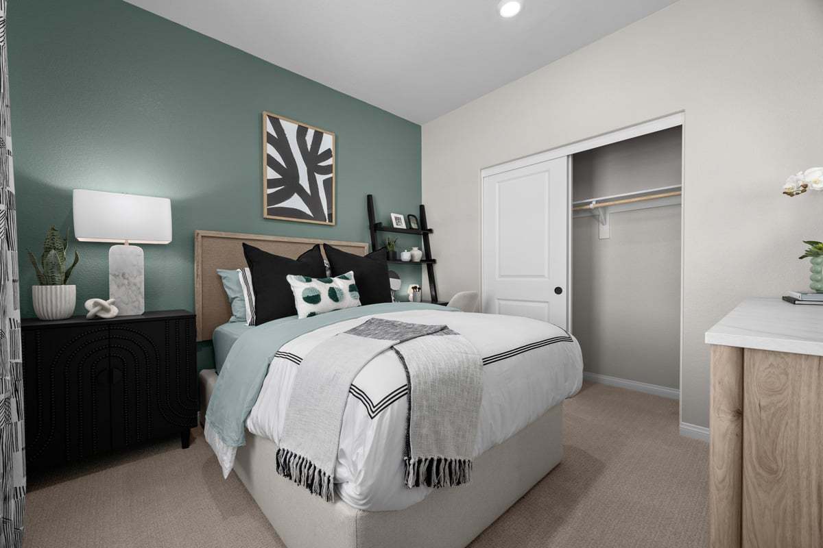 Plan 1760 Modeled - Bedroom 4
