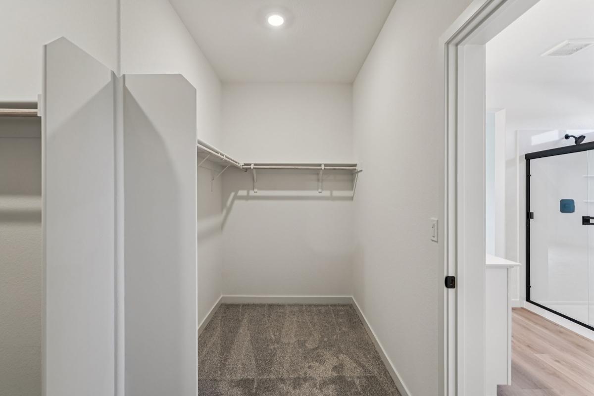 Primary walk-in closet