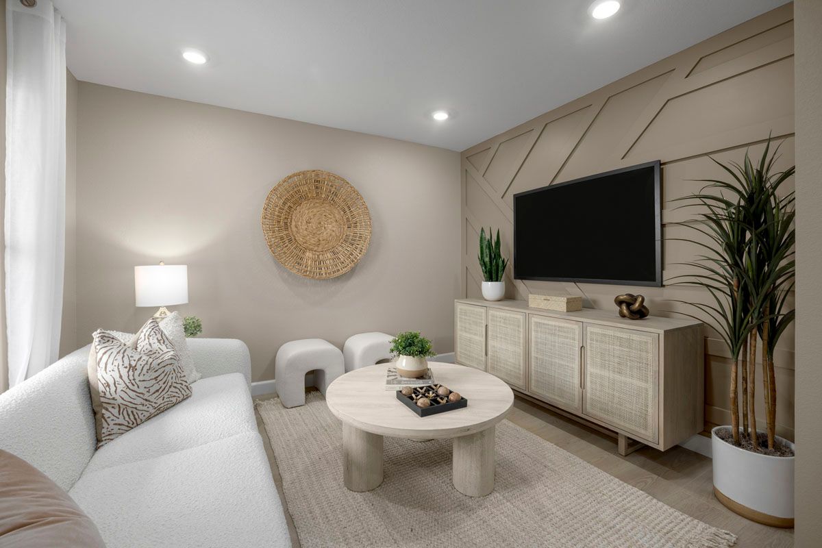 Plan 1803 Interior Unit Modeled - Downstairs bonus room