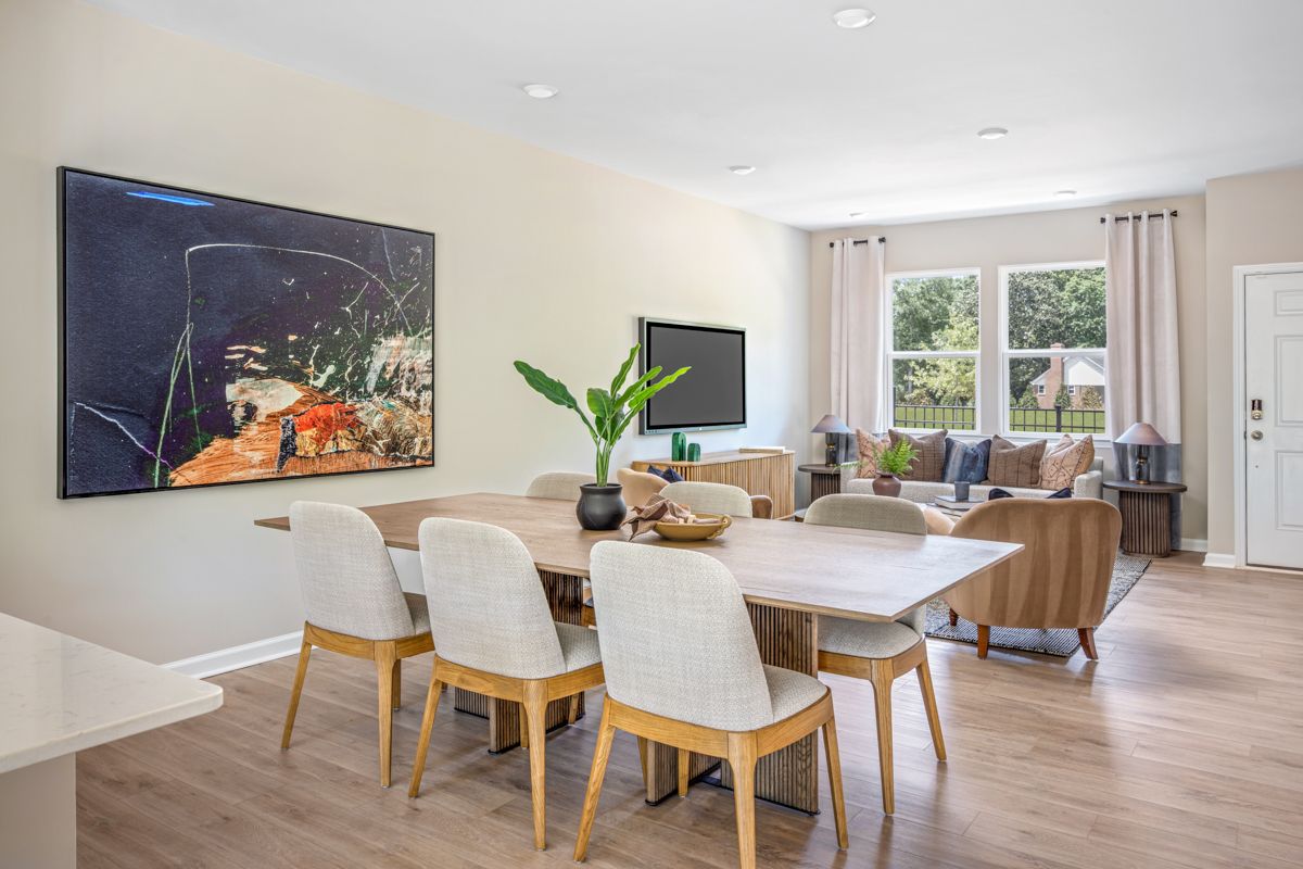 Plan 1445 Modeled - Great room