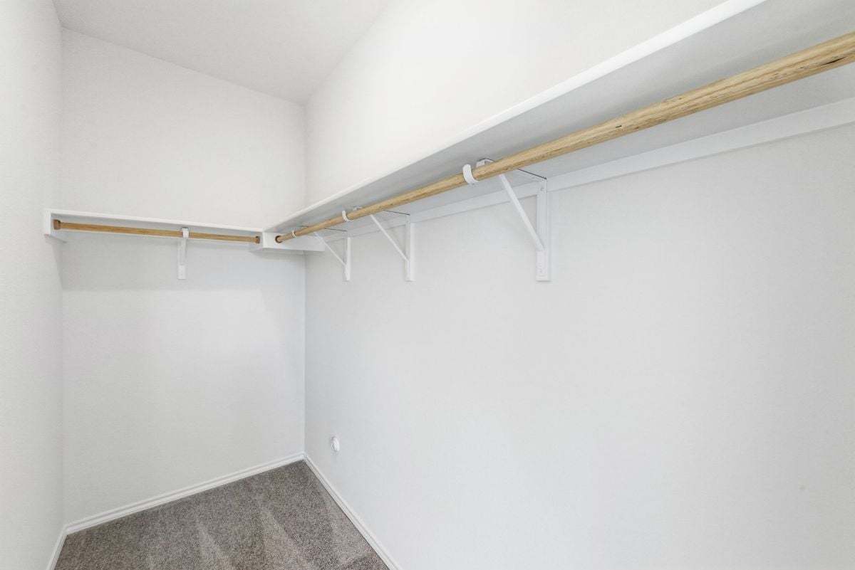 Primary walk-in closet