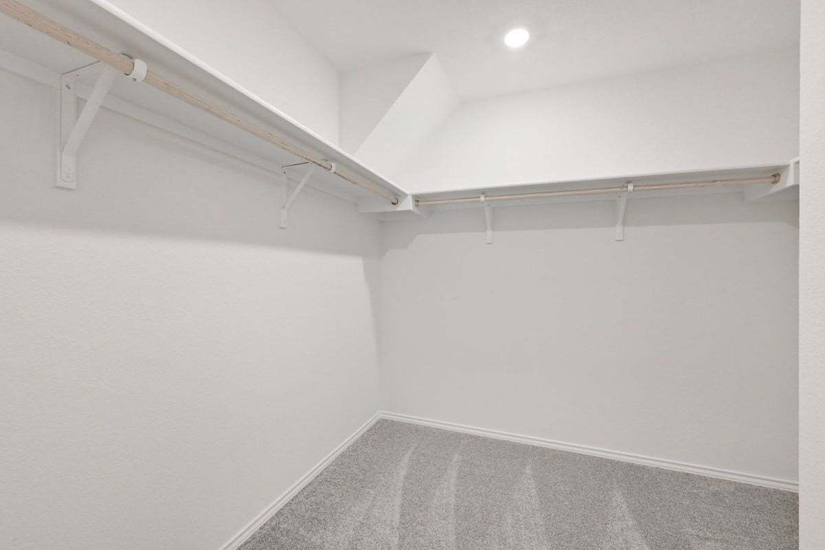 Primary walk-in closet