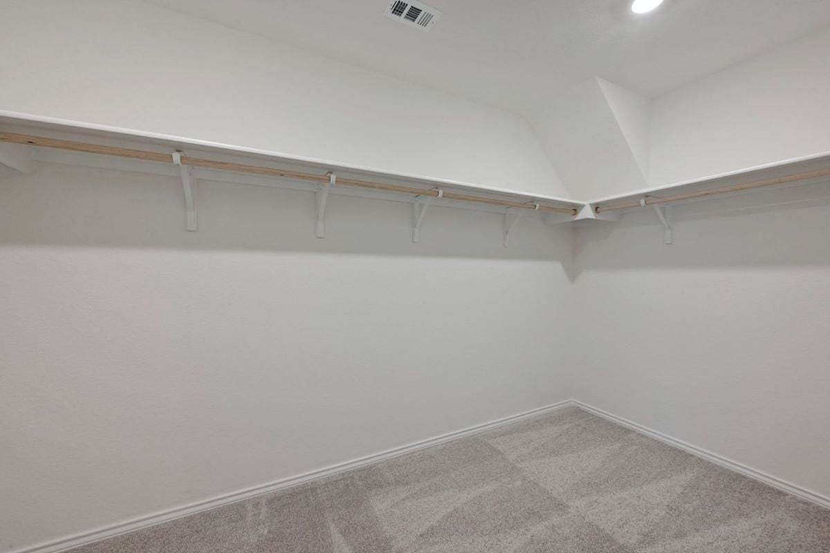 Primary walk-in closet