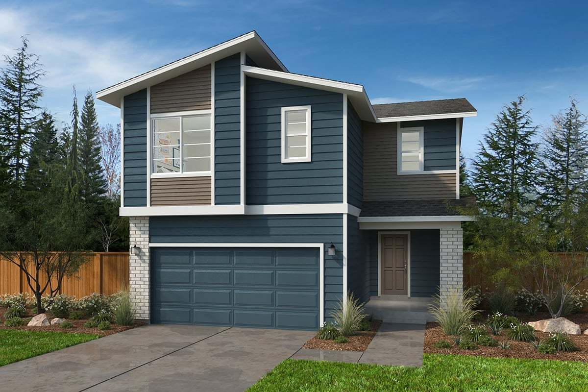 Exterior D with optional masonry
