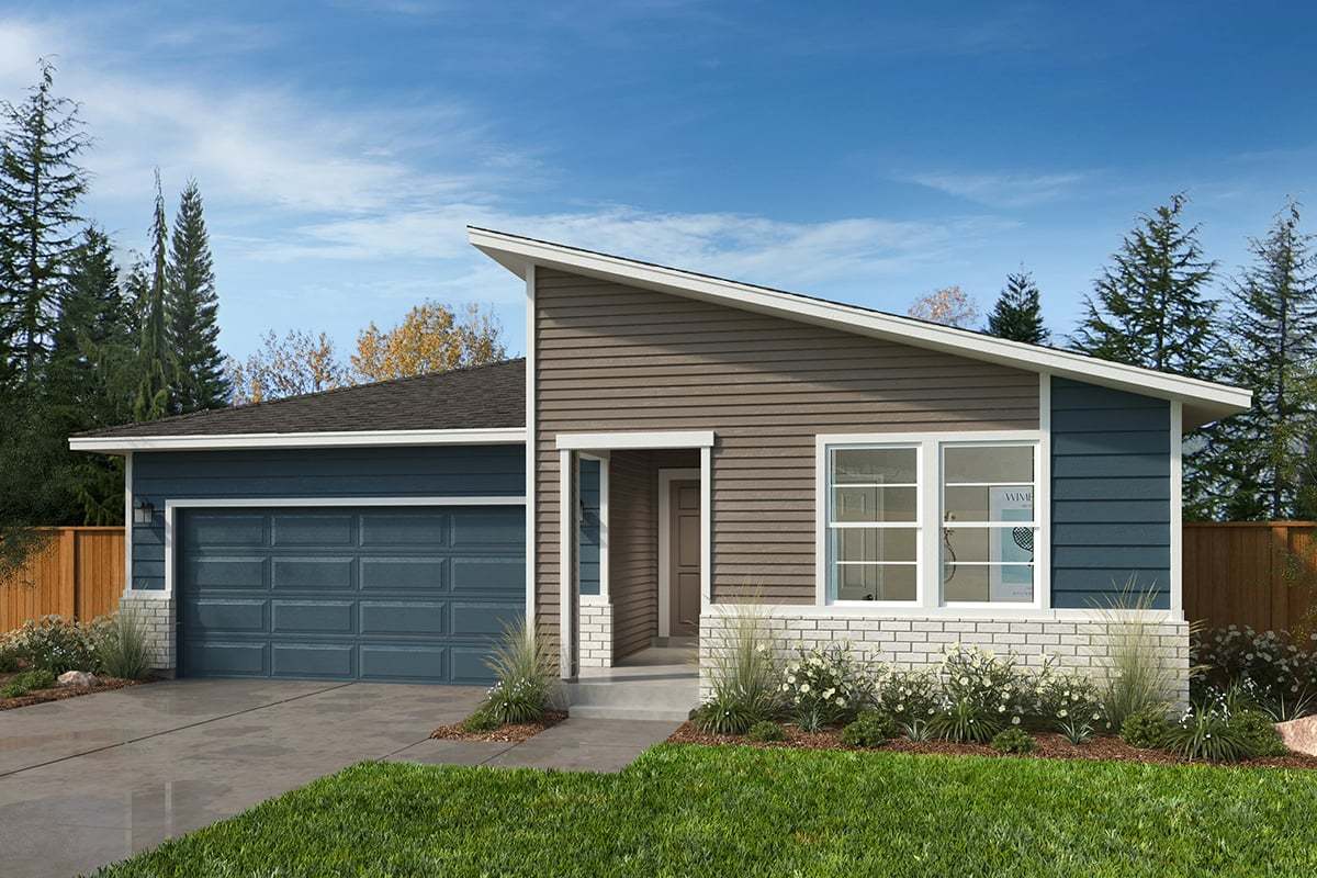 Exterior D with optional masonry
