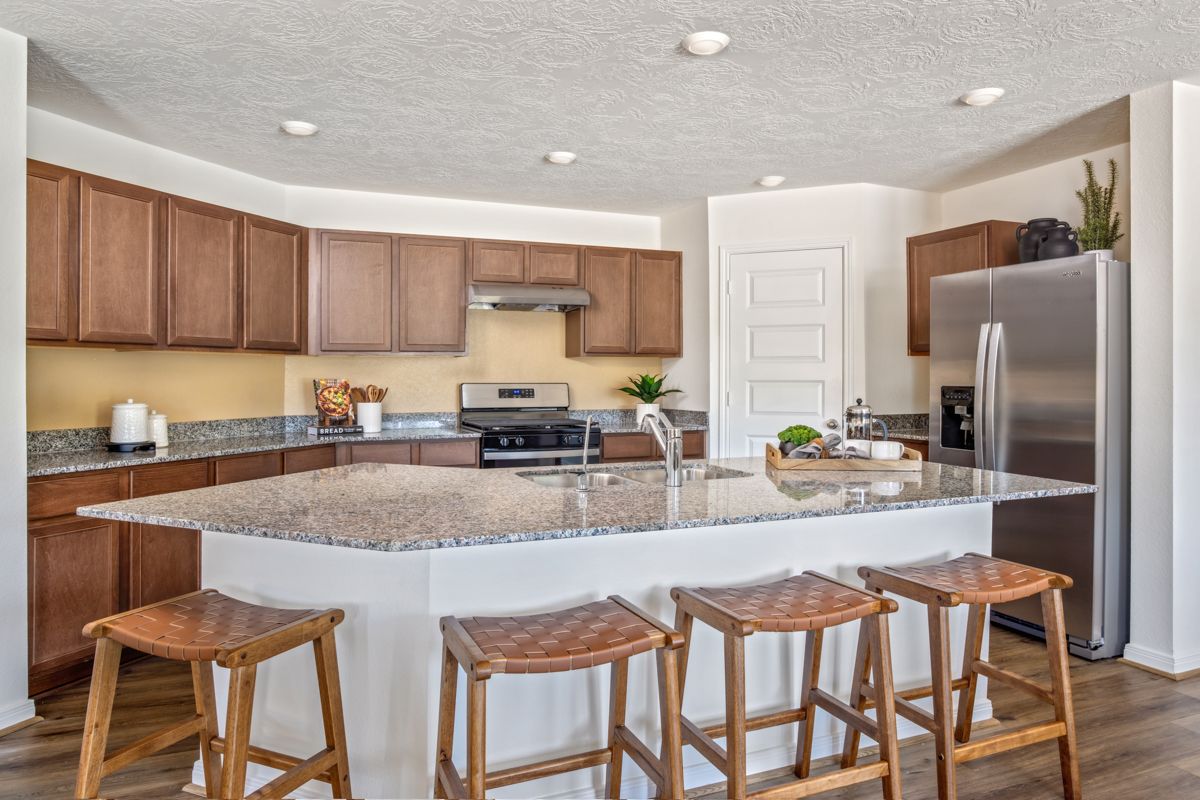 Plan 1549 Modeled - Kitchen