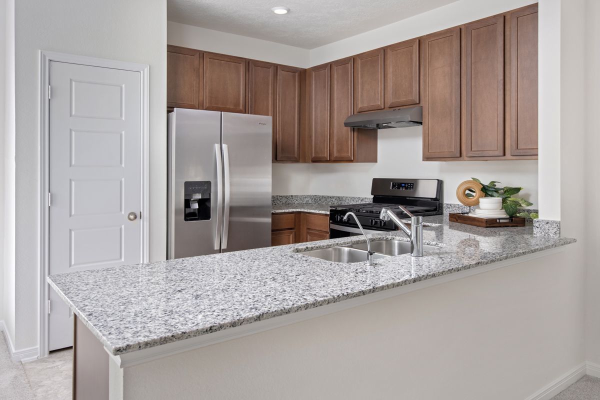 Plan 1271 Modeled - Kitchen