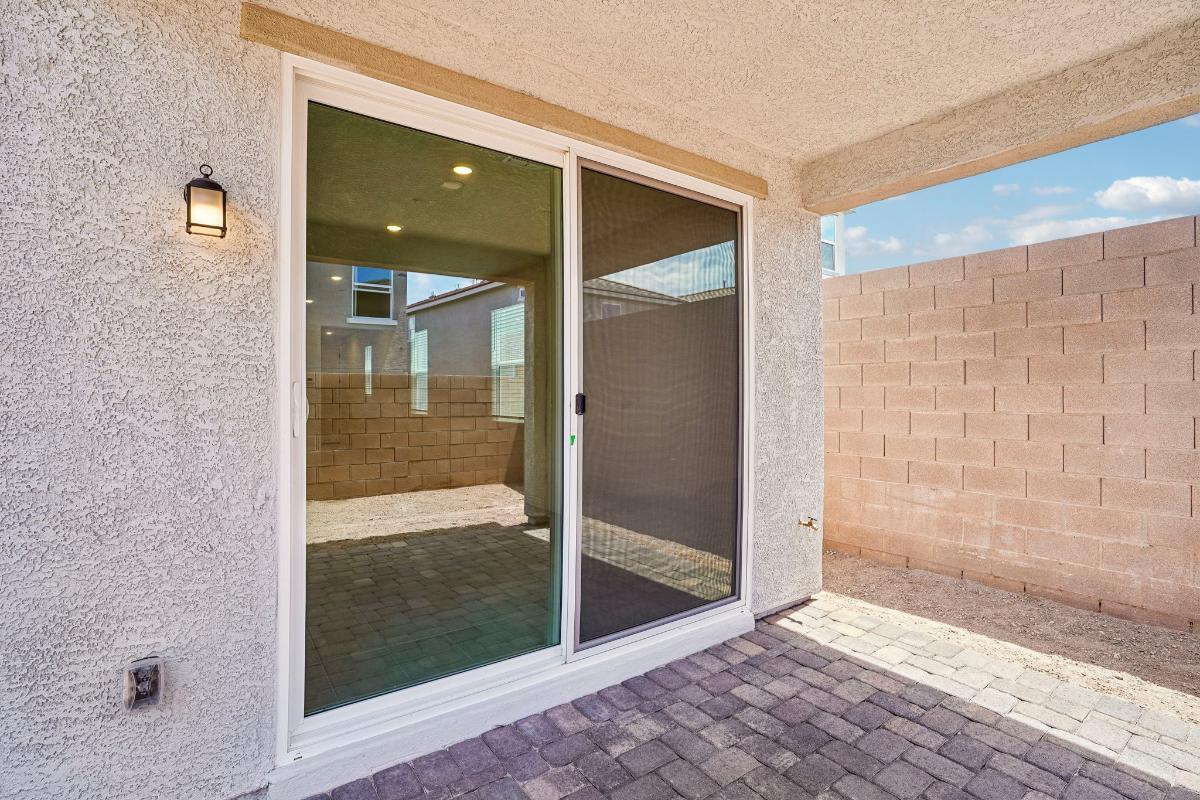 Covered patio