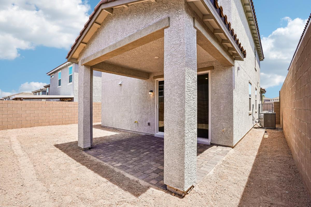Covered patio