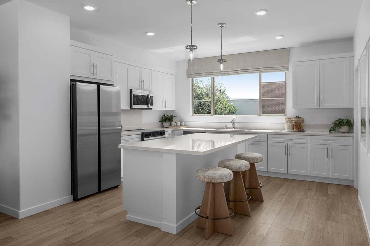 Plan 1529 Modeled - Kitchen