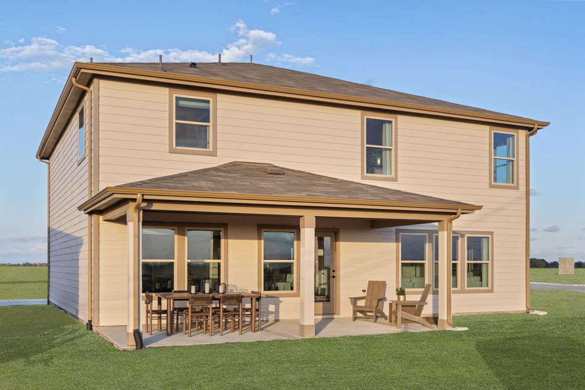 Plan 2444 Modeled - Patio