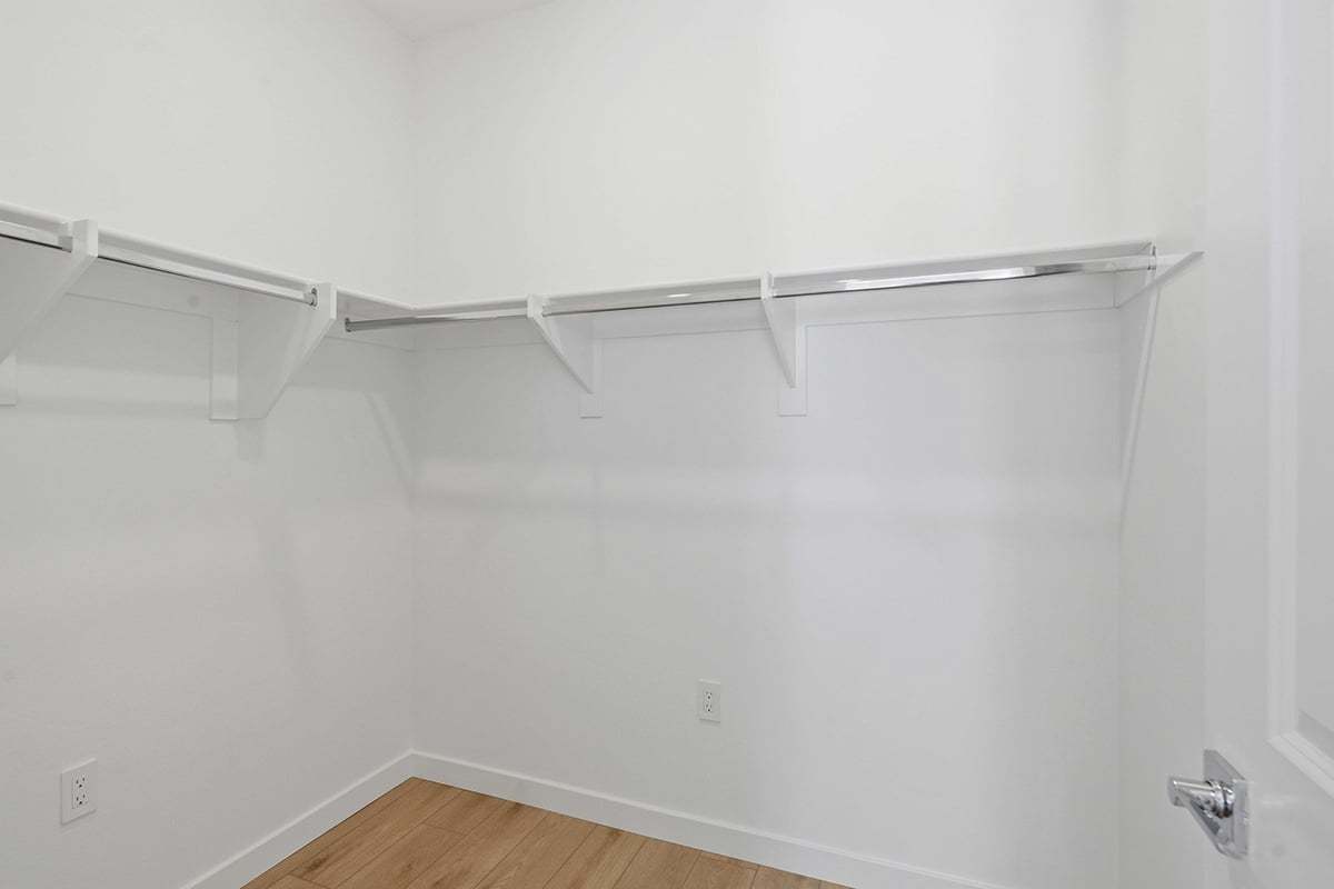 Primary walk-in closet