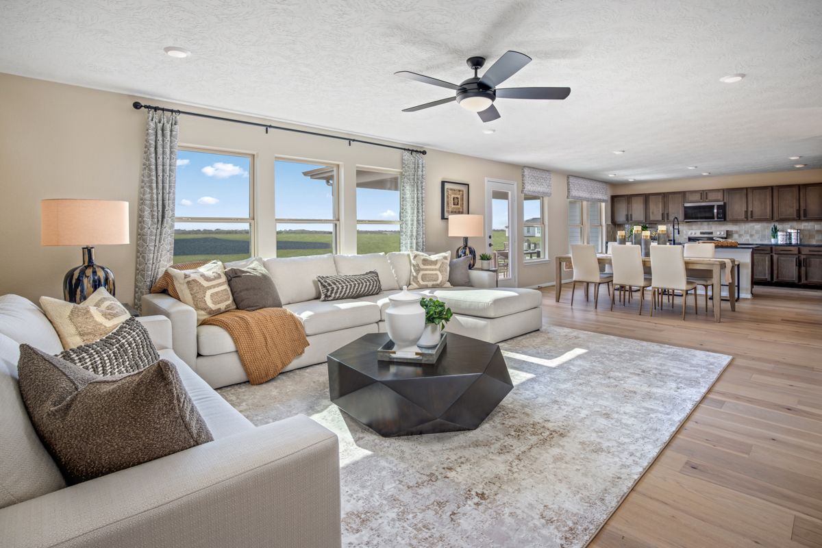 Plan 2444 Modeled - Great room