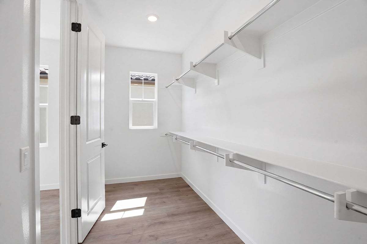 Primary walk-in closet