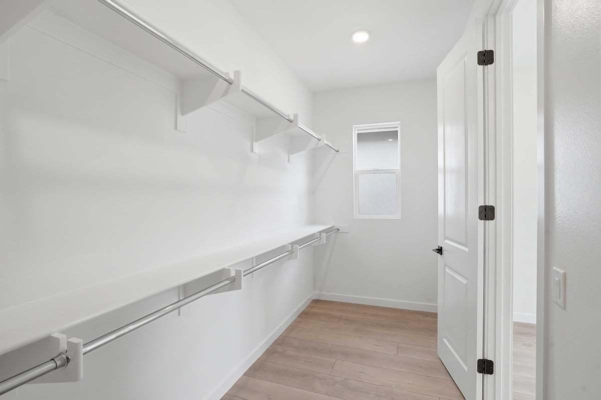 Primary walk-in closet