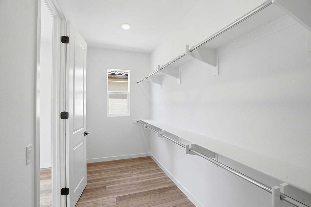 Primary walk-in closet