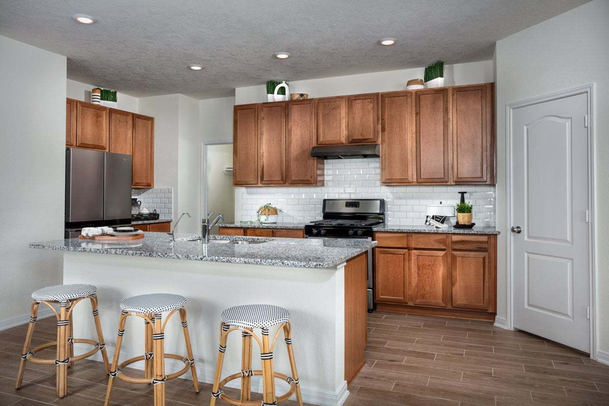 Plan 1631 Modeled - Kitchen