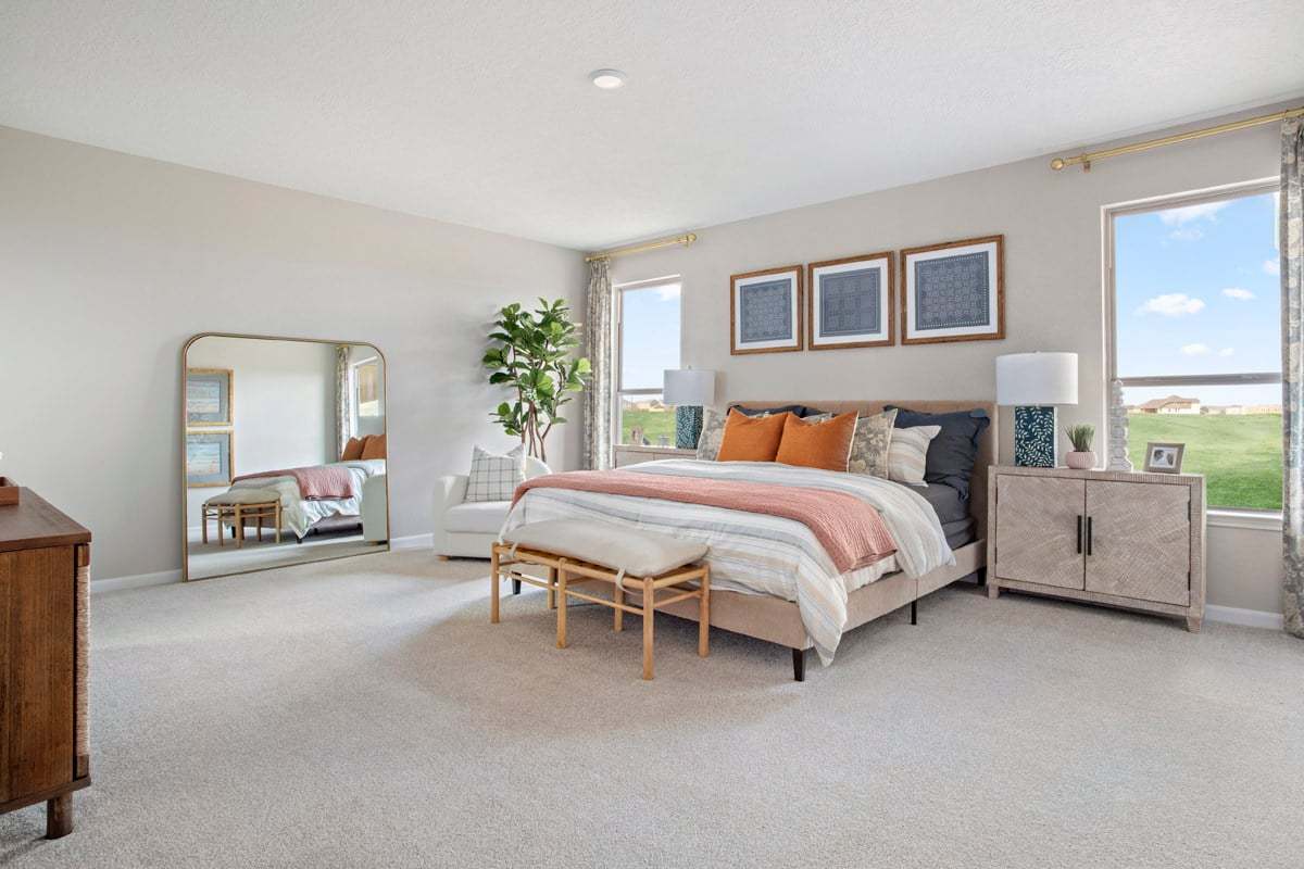 Plan 2130 - Primary bedroom