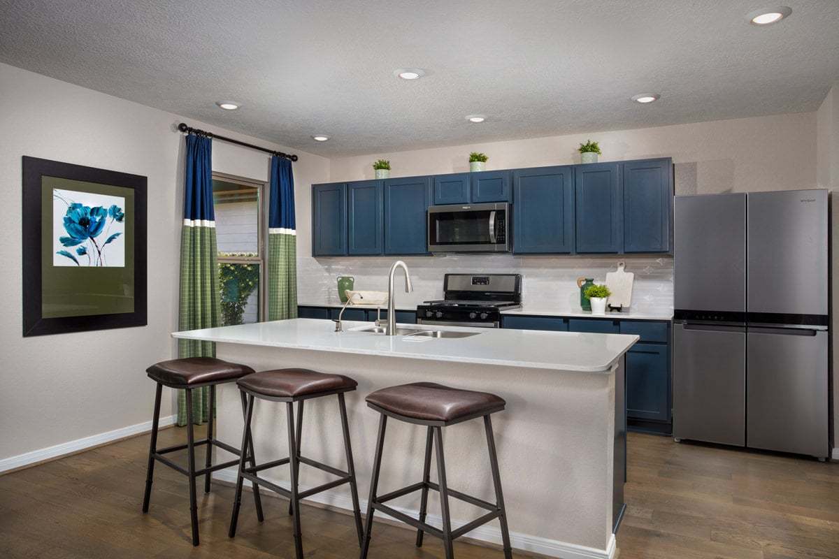 Plan 2372 Modeled - Kitchen