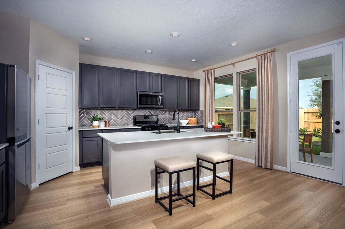Plan 2596 Modeled - Kitchen