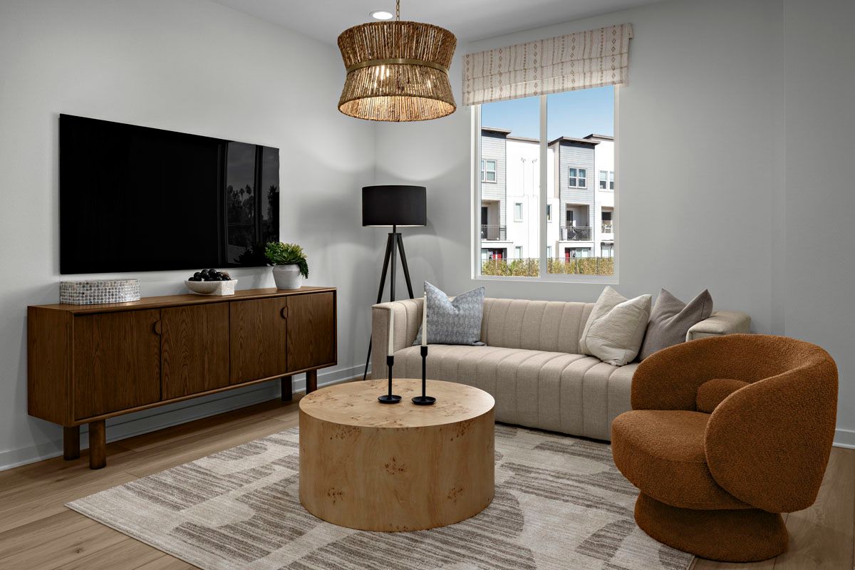 Plan 1291 Modeled - Great room