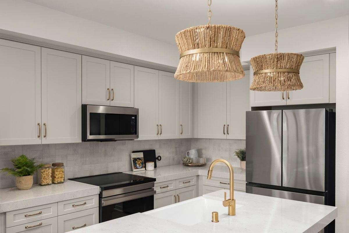 Plan 1387 Modeled - Kitchen