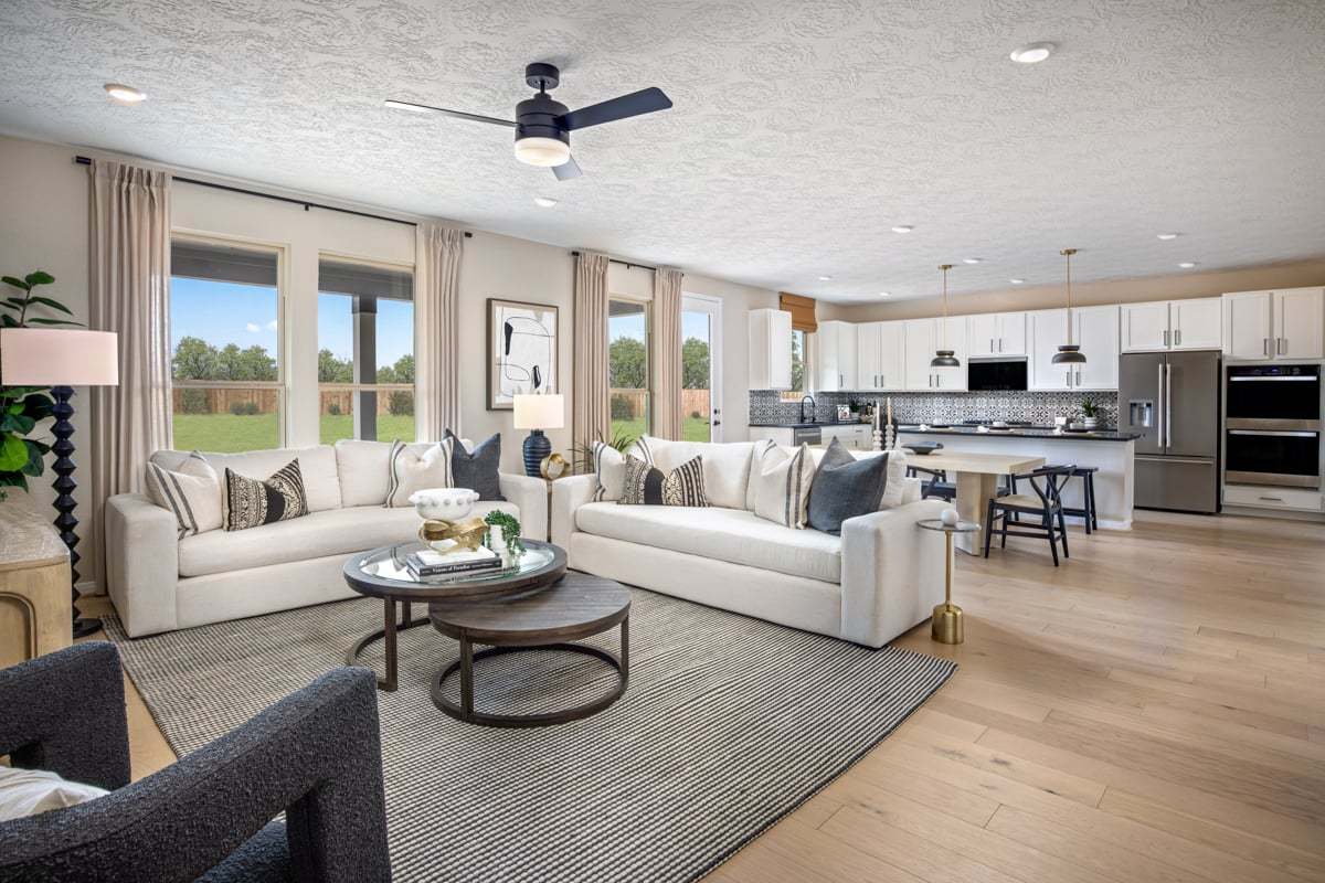 Plan 2343 Modeled - Great room
