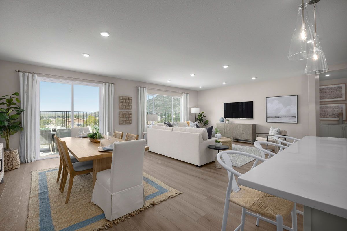 Plan 2378 Modeled - Dining area