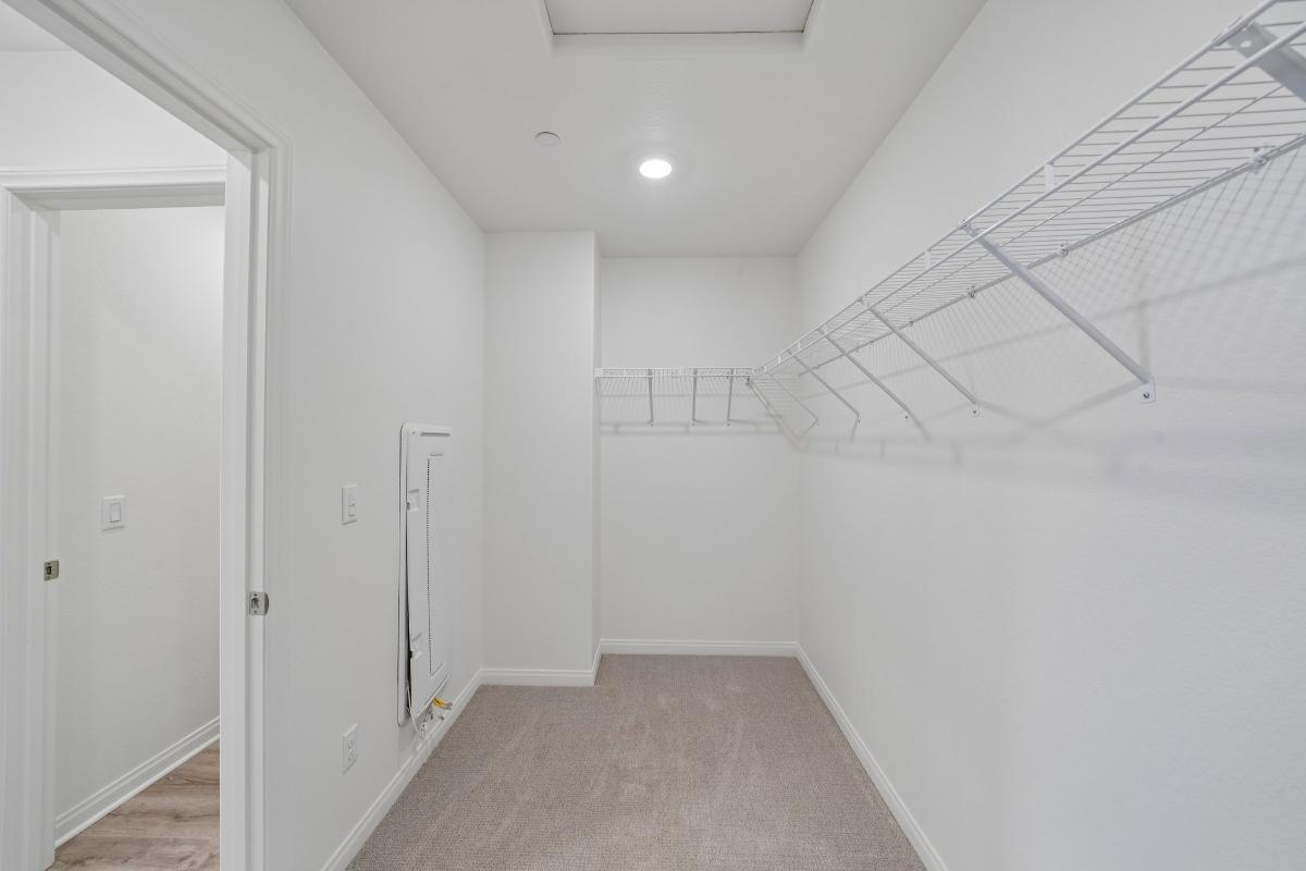 Primary walk-in closet