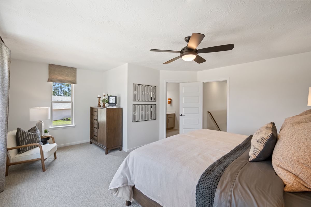 Plan 1908 Modeled - Primary bedroom