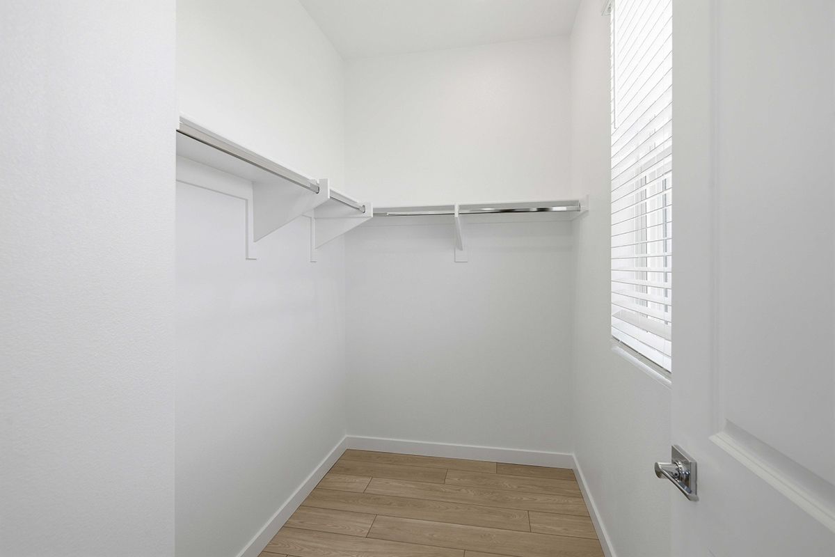 Primary walk-in closet