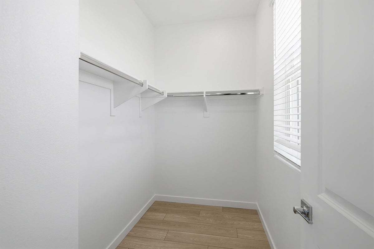 Primary walk-in closet