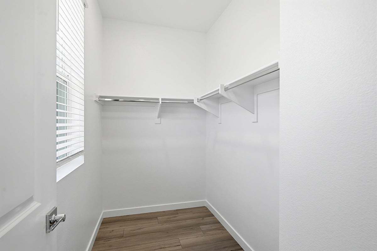 Primary walk-in closet