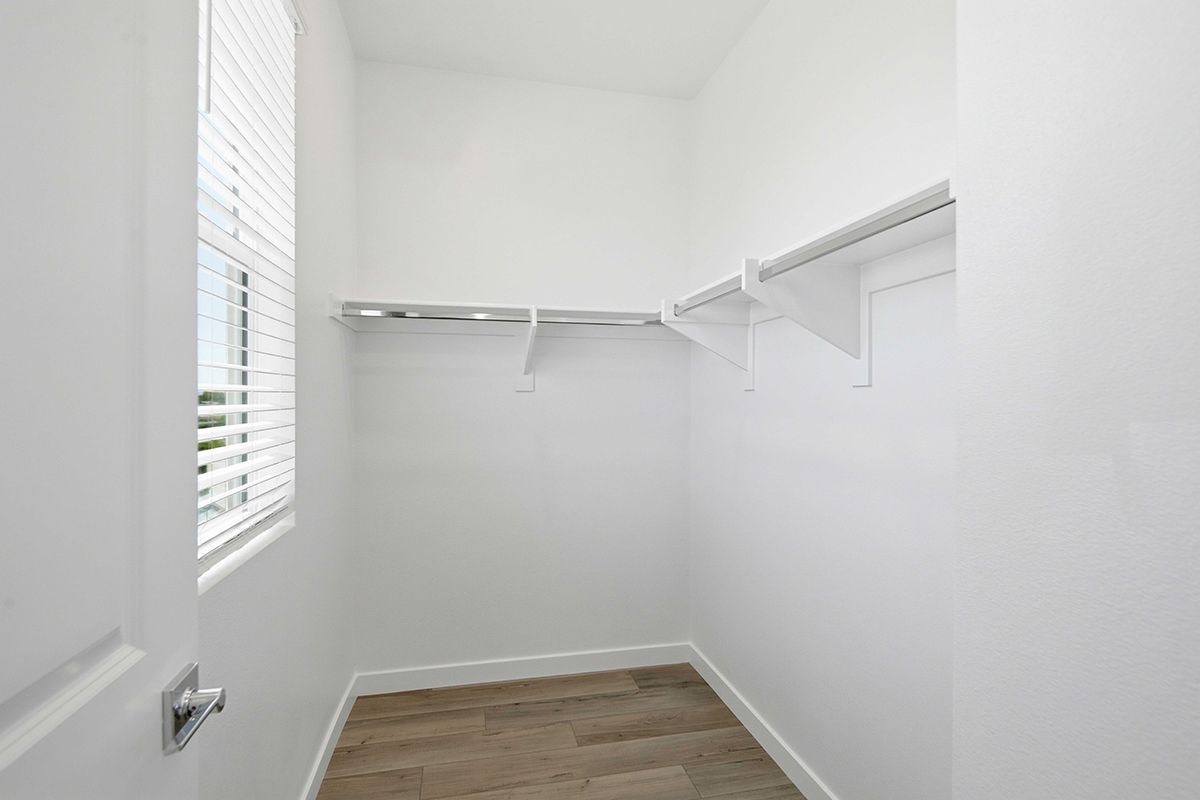 Primary walk-in closet