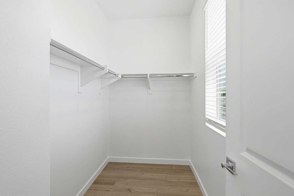 Primary walk-in closet