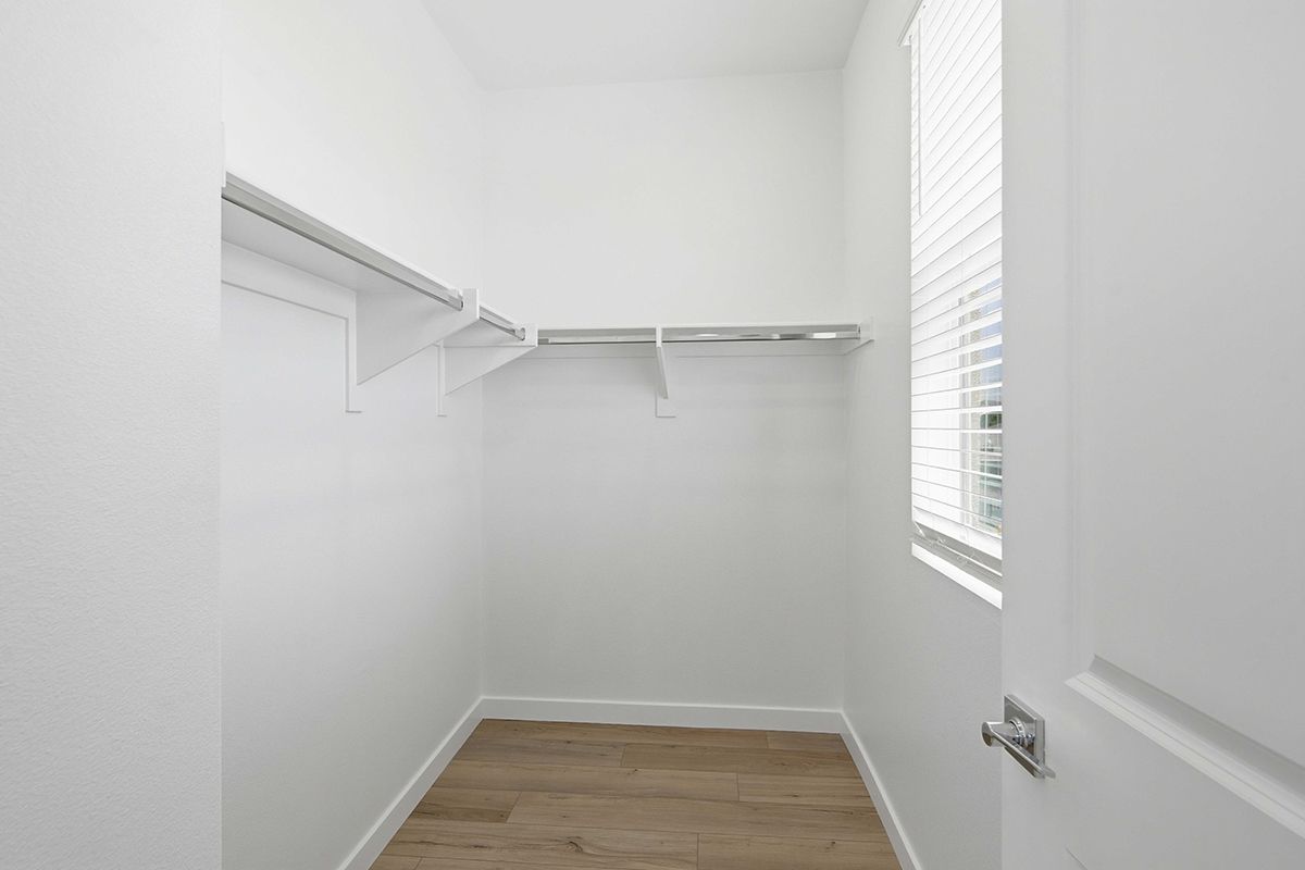 Primary walk-in closet